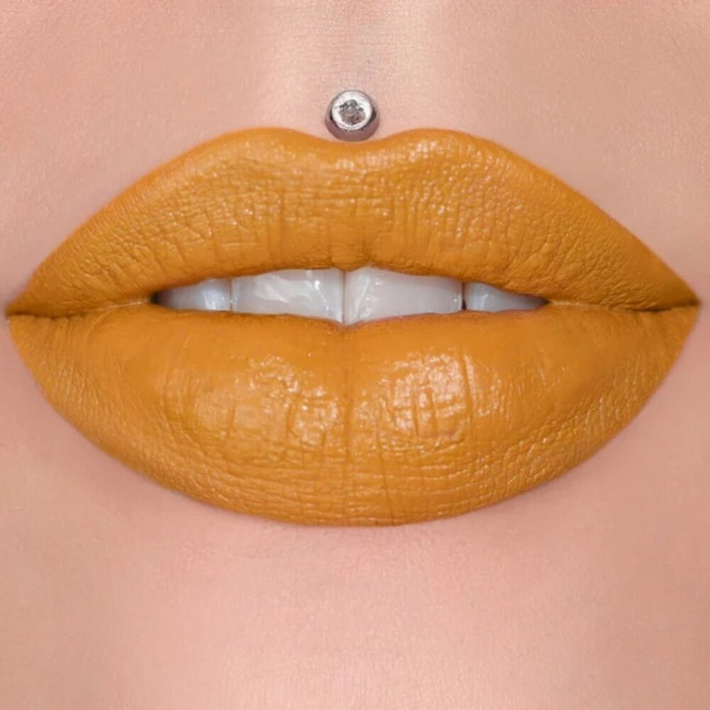 Jeffree Star Velvet Trap Lipstick - Extending The Olive Branch (Mustard) - NWB‎